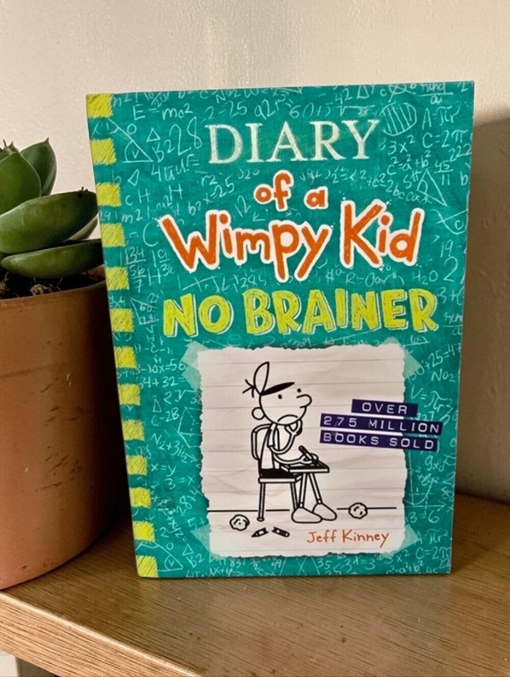 Diary Of A Wimpy Kid NO BRAINER By Jeff Kinney Hardcover Ages 8+